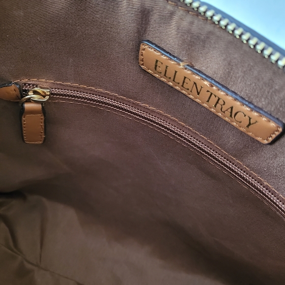 Ellen Tracy Large Satchel NWT - Picture 4 of 10